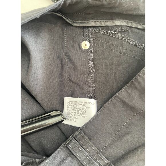 Samie Sadock performance bermuda shorts sports golf black stretch women 8 - Picture 6 of 7